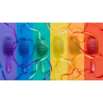 Olivia Garden iDetangle Pride perie de tip paletă - imagine 3